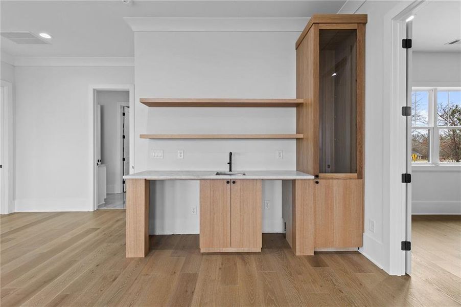 Furnished interior view inside a new home in , Buford (Image 8).