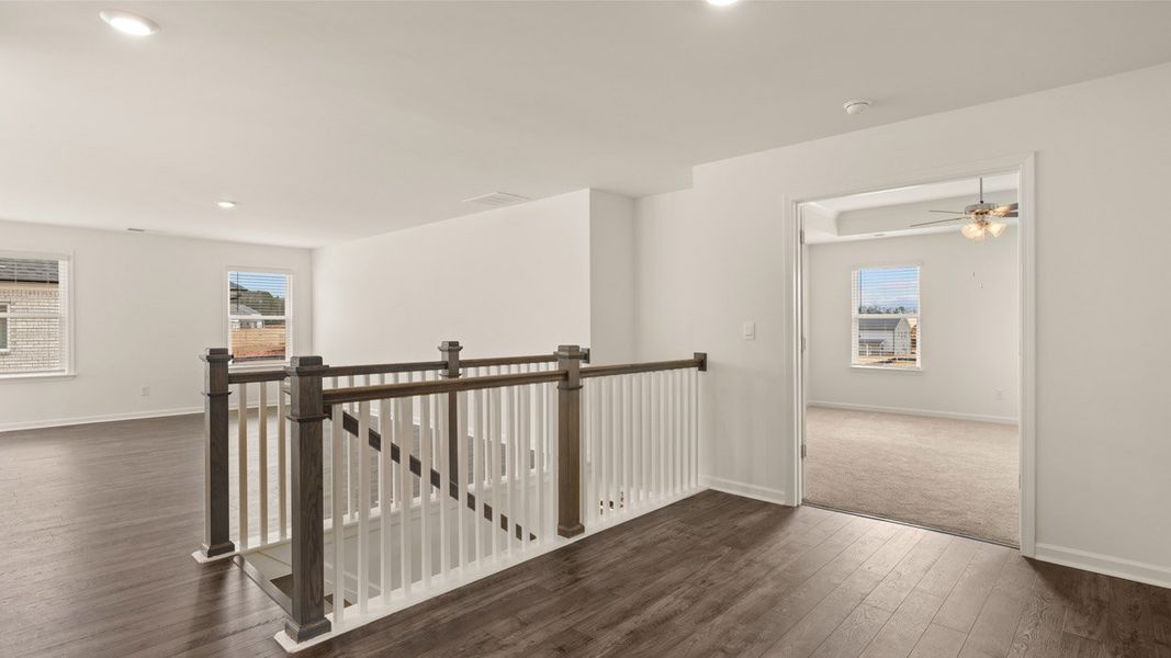 Spacious, unfurnished interior of a new home in The Gates at Pates Creek, Hampton (Image 33).