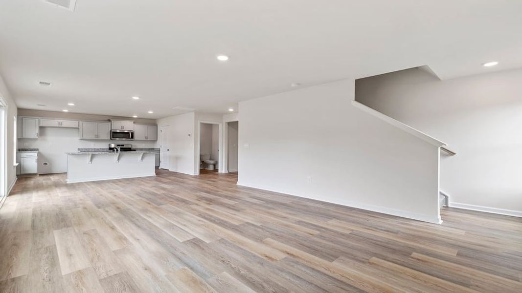 Spacious, unfurnished interior of a new home in Bentley Park, Greenwood (Image 22). Spacious, unfurnished interior of a new home in Bentley Park, Greenwood (Image 22).