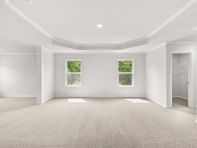 Spacious, unfurnished interior of a new home in Butner Estates, College Park (Image 51).