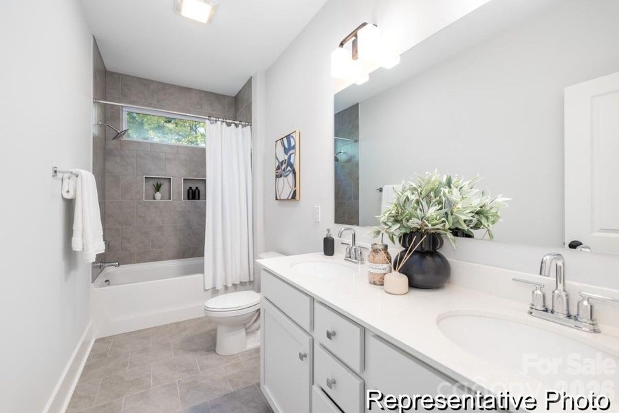 Furnished interior view inside a new home in Whispering Hills, Locust (Image 26).