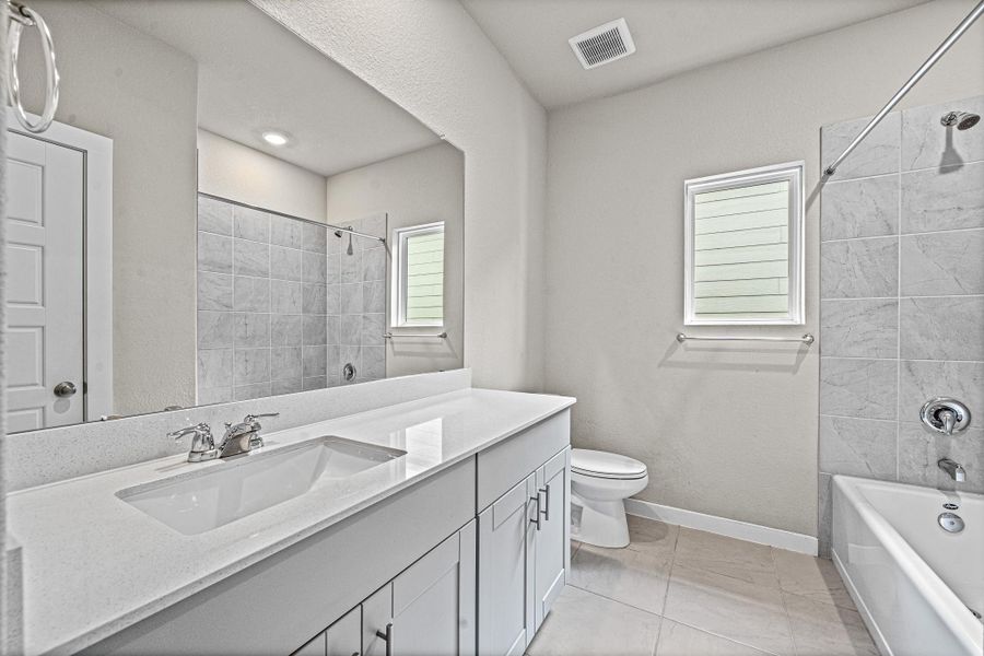 Furnished interior view inside a new home in , Houston (Image 5).