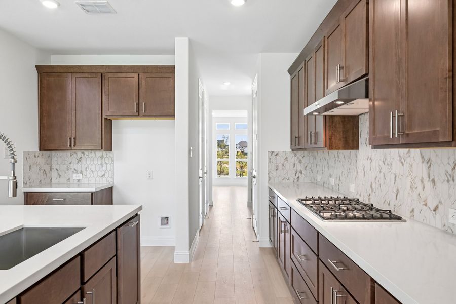 Furnished interior view inside a new home in The Ranch at Uptown Celina, Celina (Image 10).