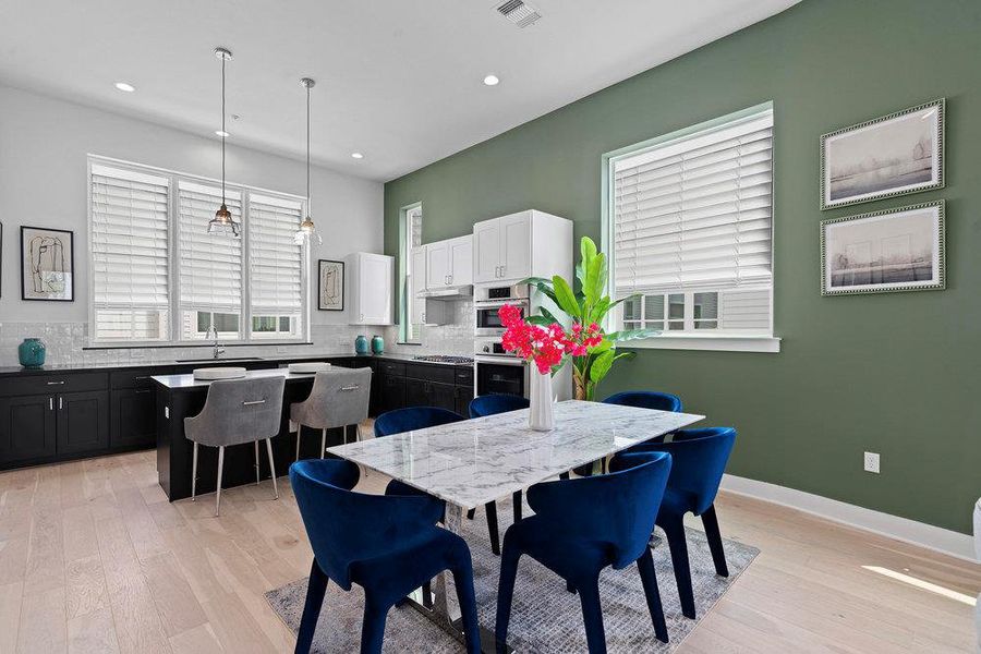 Furnished interior view inside a new home in , Austin (Image 12).