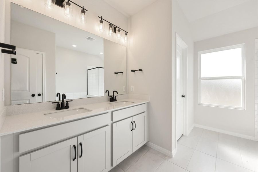 Furnished interior view inside a new home in Covered Bridge, Hutto (Image 6). Furnished interior view inside a new home in Covered Bridge, Hutto (Image 6).