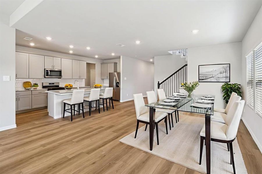 Photo is not of the actual home, but is an inspirational photo of builder’s model home and may depict options, furnishings, and/or decorator features that are not included.