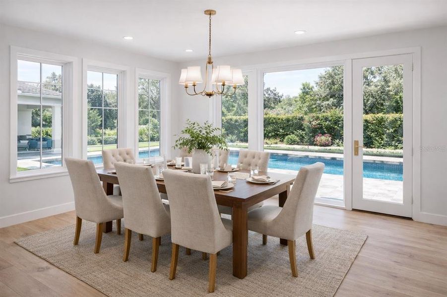 Furnished interior view inside a new home in , Oakland (Image 3). Furnished interior view inside a new home in , Oakland (Image 3).