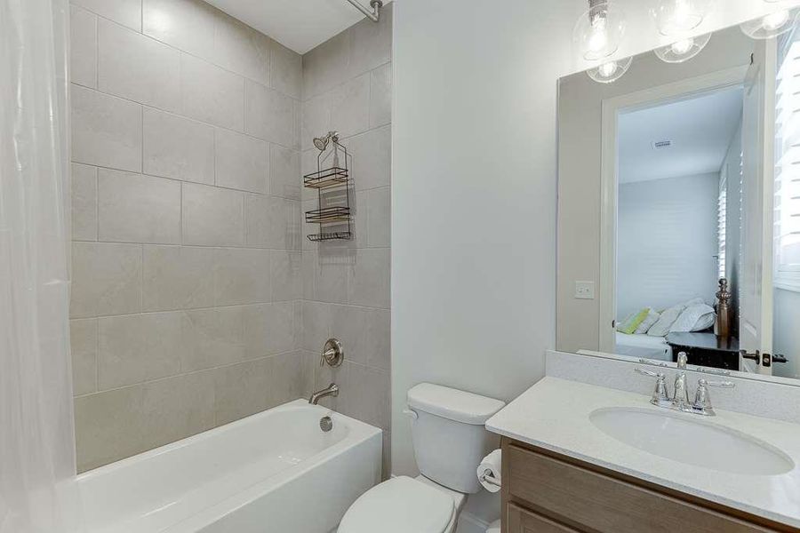Furnished interior view inside a new home in , Hoschton (Image 38).
