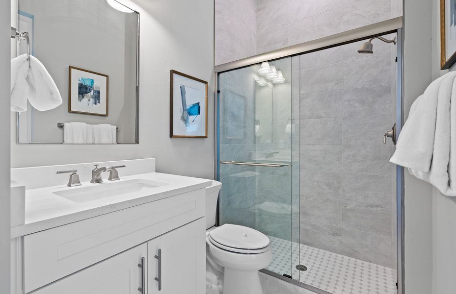 Furnished interior view inside a new home in Del Webb Naples, Immokalee (Image 6).