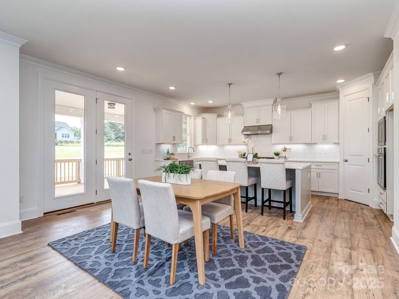 Furnished interior view inside a new home in , Clover (Image 3). Furnished interior view inside a new home in , Clover (Image 3).
