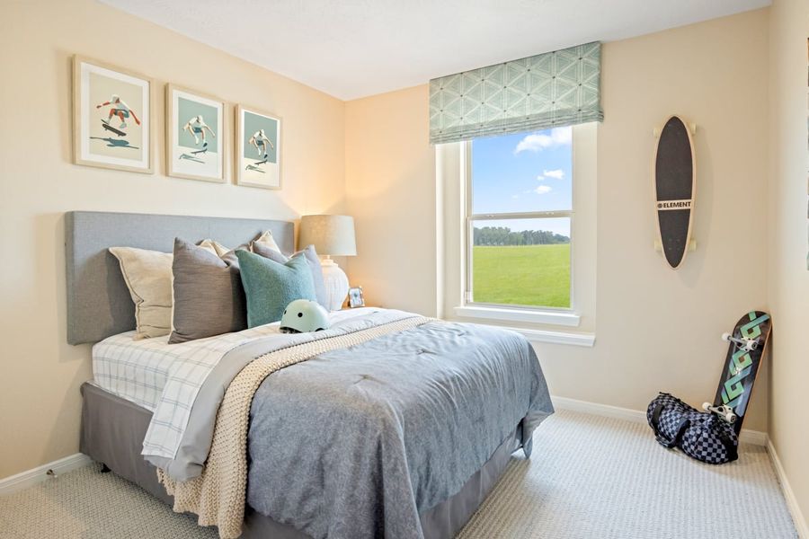 Representative furnished interior of a home built from the 2335 by KB Home in Brighton Trails, Hockley (Image 11).