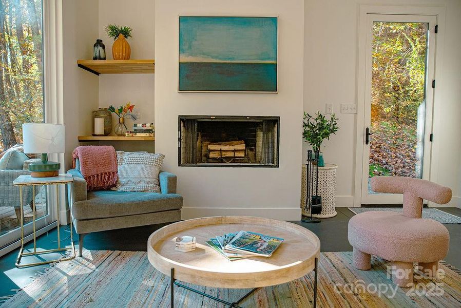 Furnished interior view inside a new home in , Hendersonville (Image 3). Furnished interior view inside a new home in , Hendersonville (Image 3).