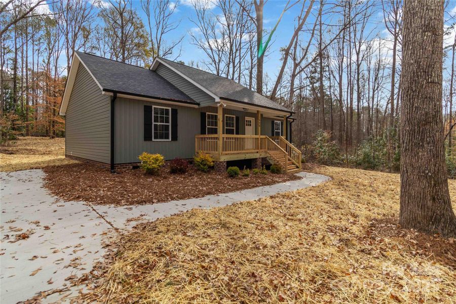 Exterior details and patio area of a home in , Clover (Image 12). Exterior details and patio area of a home in , Clover (Image 12).