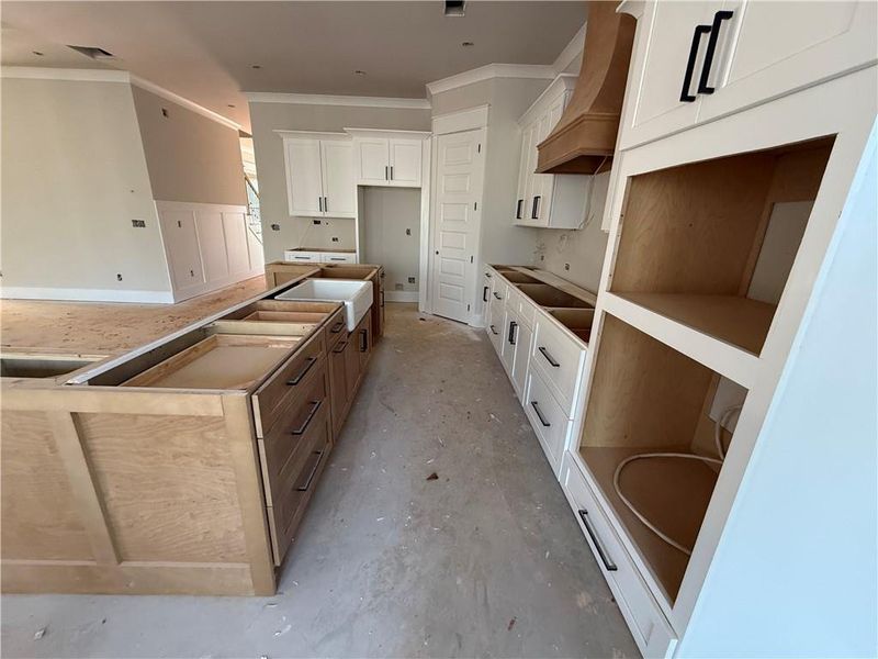 In-progress construction of a new home in , Pendergrass, GA (Image 33).