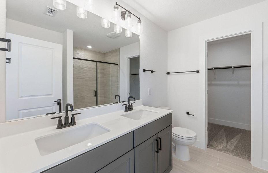 Furnished interior view inside a new home in Saddleback at Santa Rita Ranch, Liberty Hill (Image 11).