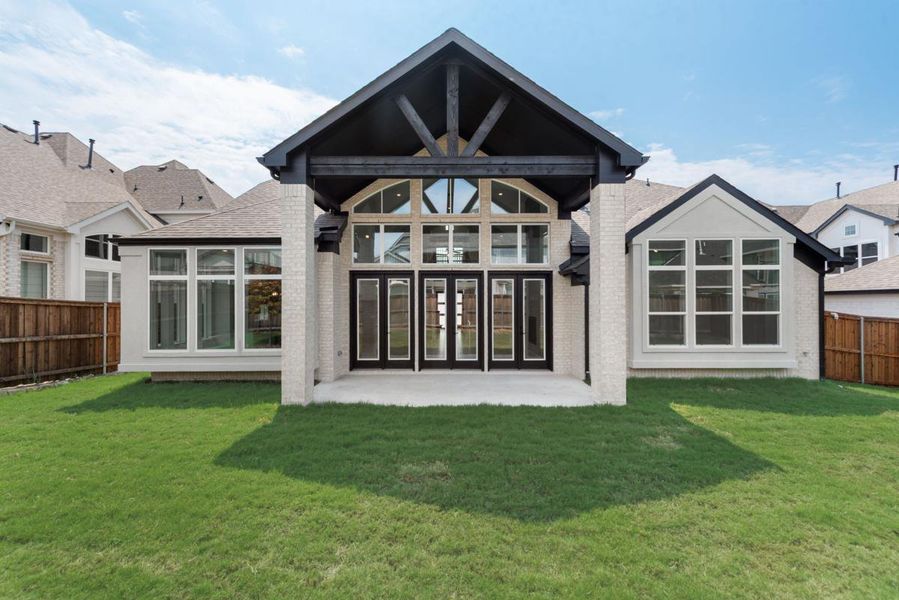 Exterior details of a home in Park Place, Prosper (Image 4).