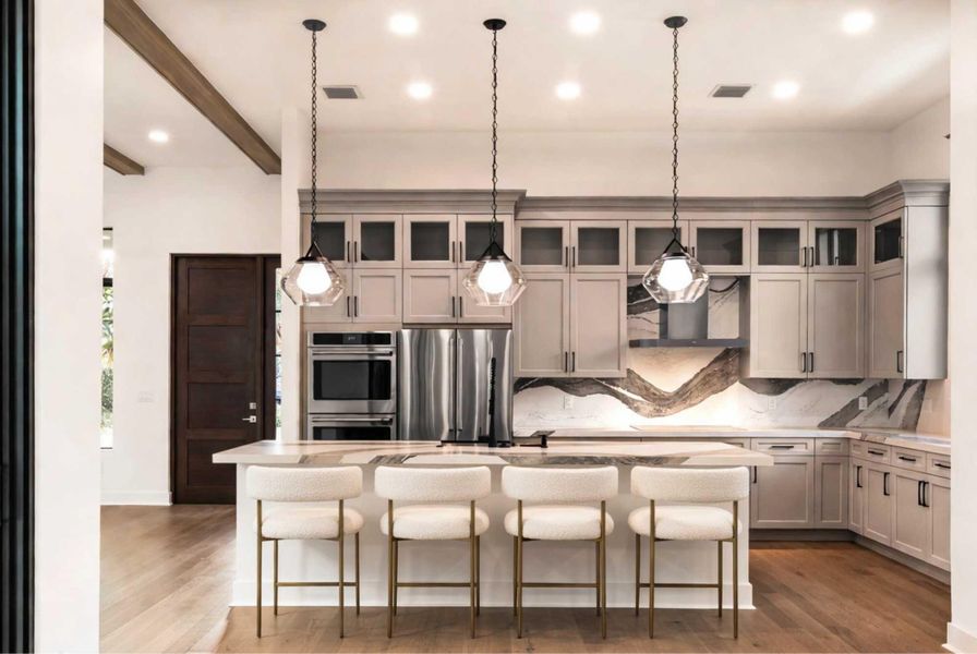 Virtually Staged. Photo has been digitally enhanced with furniture and décor for illustrative purposes only.