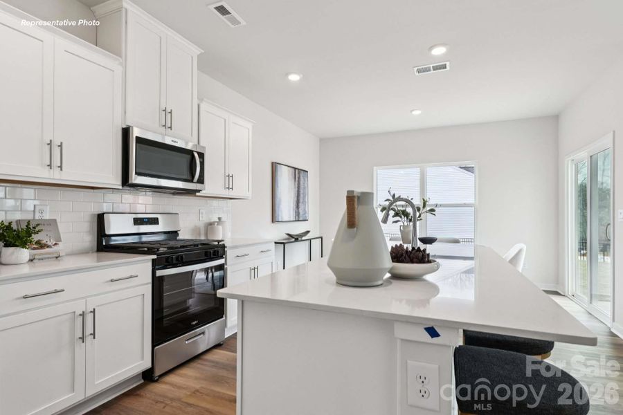 Furnished interior view inside a new home in Villages of Maiden, Maiden (Image 7). Furnished interior view inside a new home in Villages of Maiden, Maiden (Image 7).