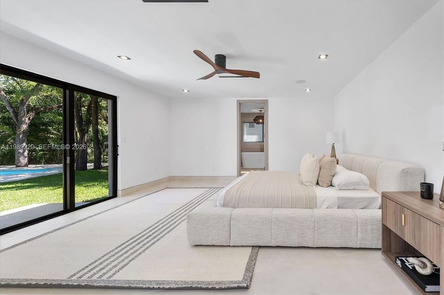 Furnished interior view inside a new home in , Hollywood (Image 12).