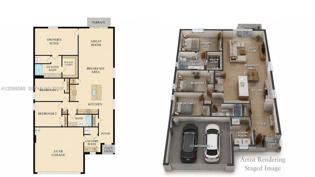 2D floor plan layout of this home in , Palm Bay, FL (Image 5). 2D floor plan layout of this home in , Palm Bay, FL (Image 5).