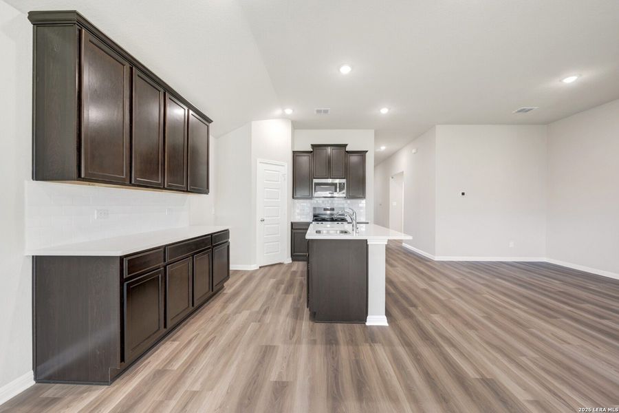 Furnished interior view inside a new home in Mesquite Ridge, San Antonio (Image 15).