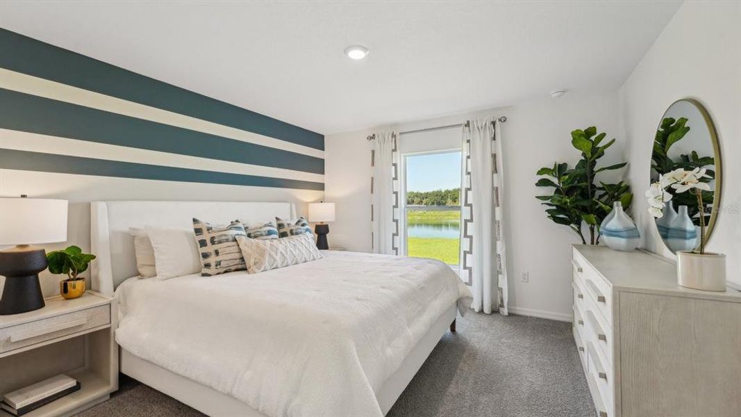 Furnished interior view inside a new home in Mandarin Grove, Palmetto (Image 24).