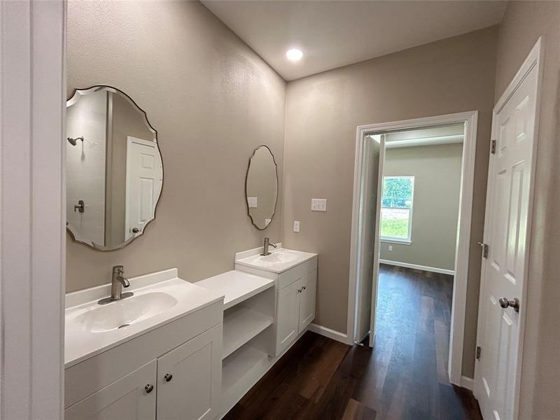 Furnished interior view inside a new home in , Sulphur Springs (Image 6). Furnished interior view inside a new home in , Sulphur Springs (Image 6).
