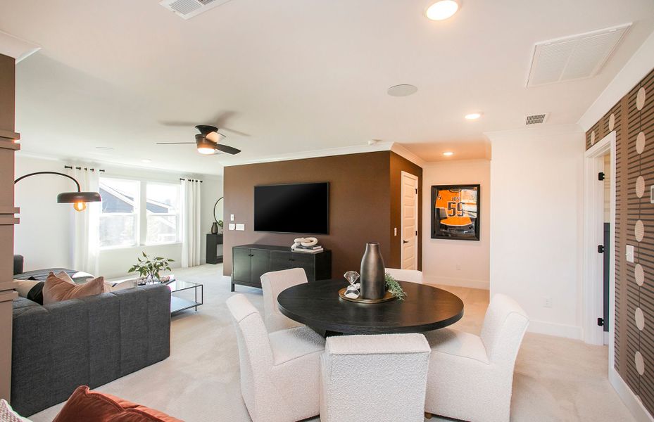 Mystique Second floor Loft at Active Adult Community Del Webb Barton Village near Nashville.