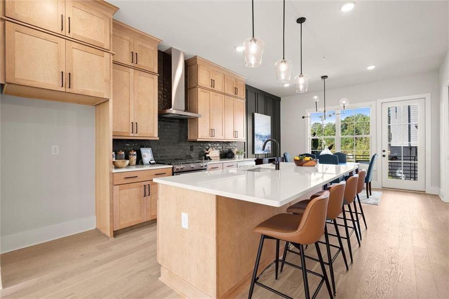 Furnished interior view inside a new home in The Gathering – Alpharetta, Alpharetta (Image 31).