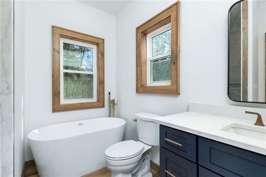 Furnished interior view inside a new home in , Ellijay (Image 14).