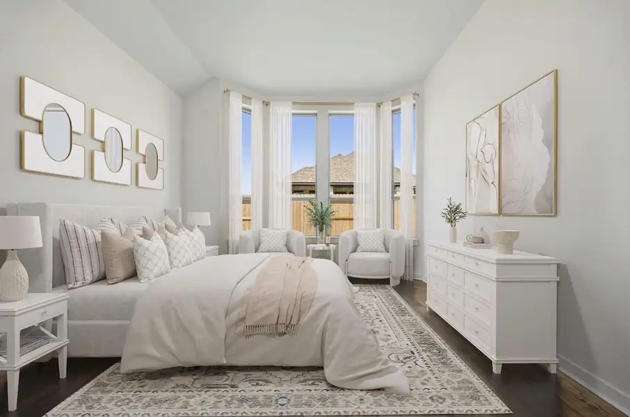 Primary Bedroom - Virtually Staged