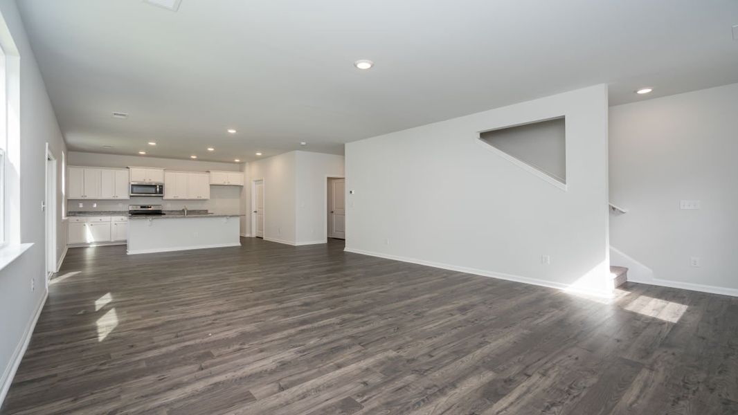 Representative unfurnished interior of a home built from the GALEN by D.R. Horton in Ridgefield, Conway (Image 18).
