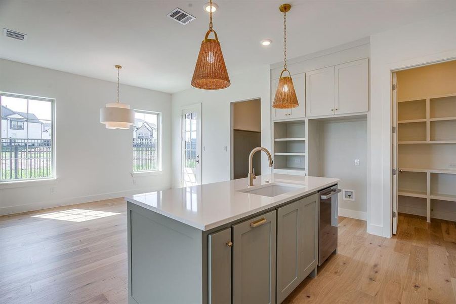 Furnished interior view inside a new home in , Fort Worth (Image 15).