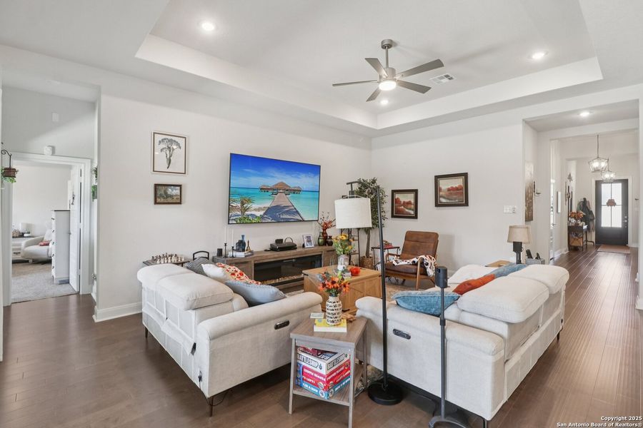 Furnished interior view inside a new home in Stillwater Ranch, San Antonio (Image 14).