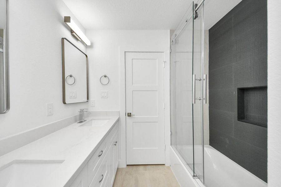 Furnished interior view inside a new home in , Houston (Image 10). Furnished interior view inside a new home in , Houston (Image 10).