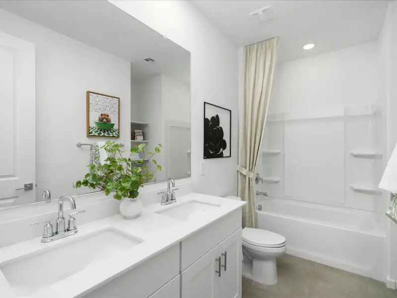 Furnished interior view inside a new home in Silva Farms - Estate Series, Goodyear (Image 11).