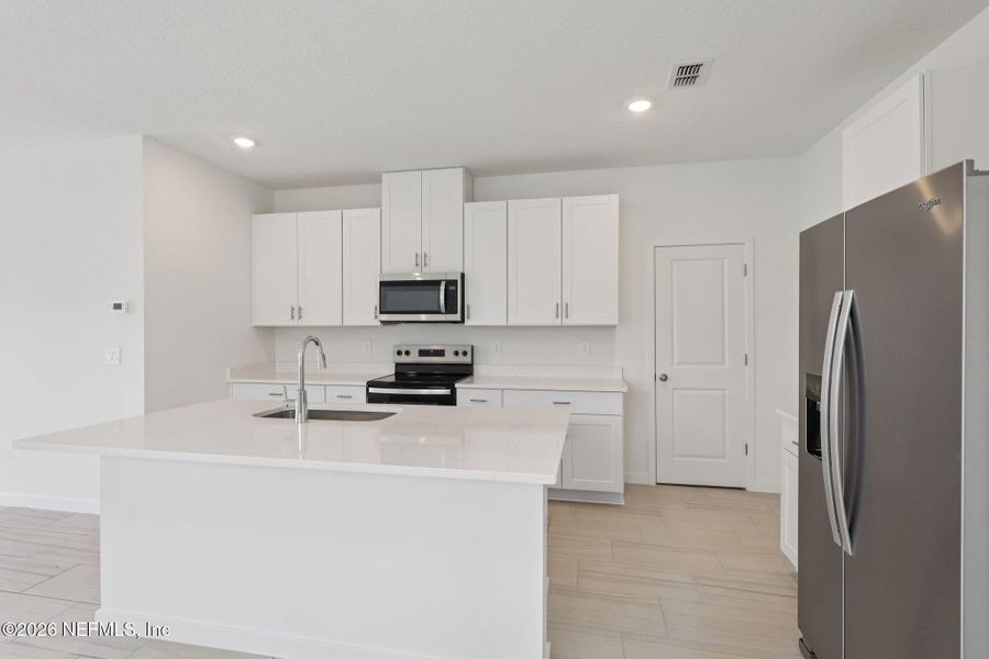 Furnished interior view inside a new home in Kings Preserve, Jacksonville (Image 6).