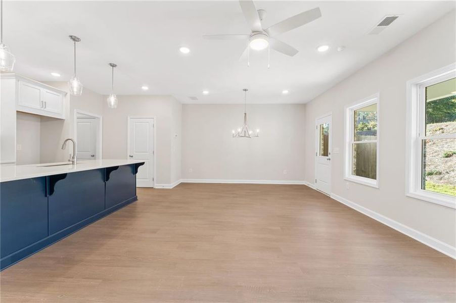 Spacious, unfurnished interior of a new home in Wildwood Place, Powder Springs (Image 22).