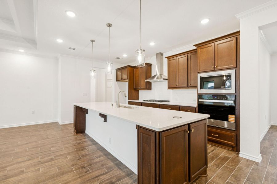 Furnished interior view inside a new home in Del Webb Fulshear, Fulshear (Image 10).