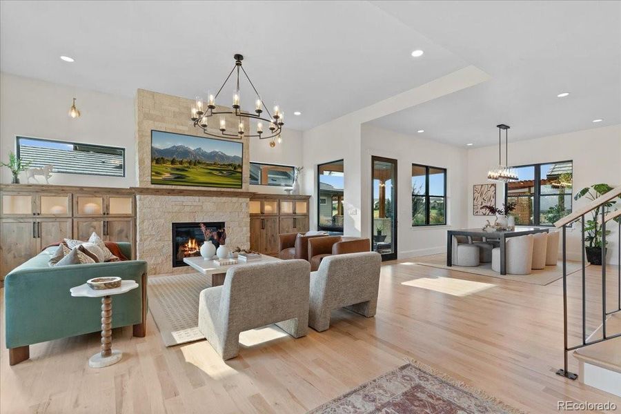 Furnished interior view inside a new home in , Berthoud (Image 7).