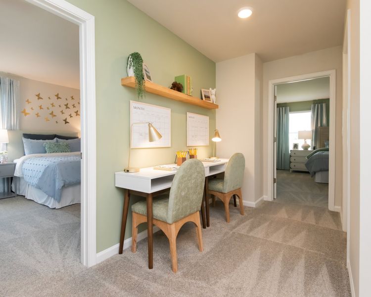 Furnished interior view inside a new home in Avalon - Reserve Series, Conyers (Image 17).