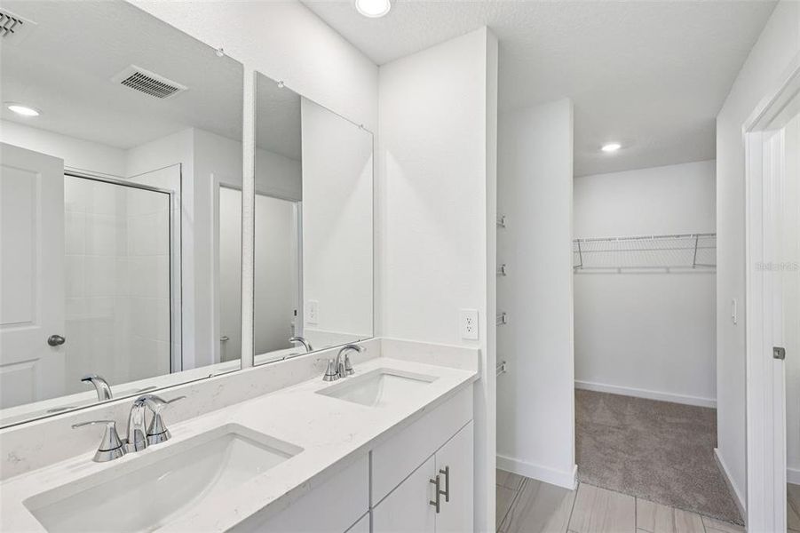 Furnished interior view inside a new home in Flagler Village - Classic Series, Palm Coast (Image 9).