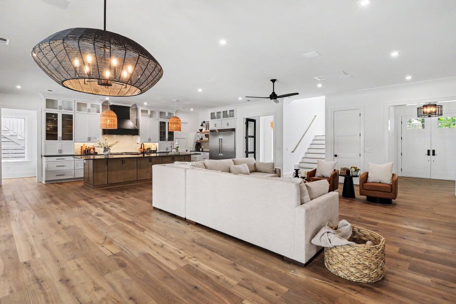 Furnished interior view inside a new home in , Mount Pleasant (Image 15).