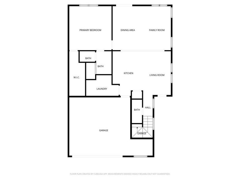 2D floor plan layout of this home in , Gainesville, GA (Image 3).