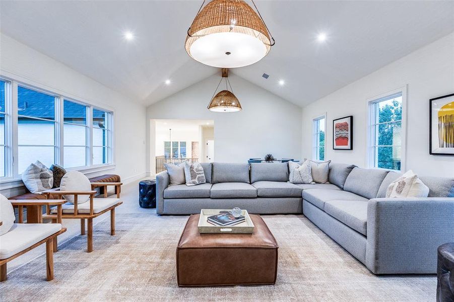 Furnished interior view inside a new home in , Dallas (Image 10). Furnished interior view inside a new home in , Dallas (Image 10).