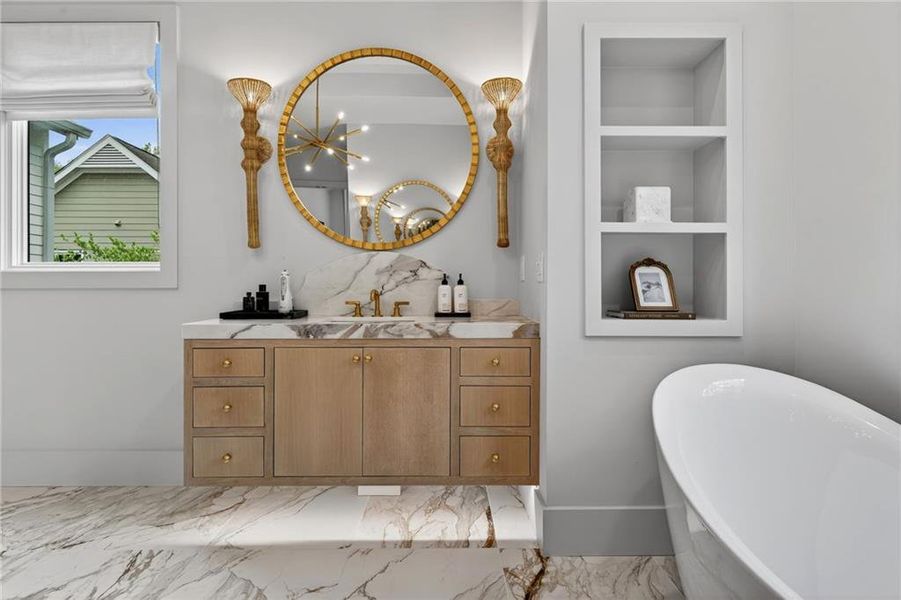 Furnished interior view inside a new home in , Atlanta (Image 28). Furnished interior view inside a new home in , Atlanta (Image 28).