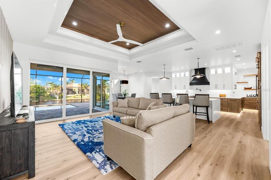 Furnished interior view inside a new home in , Port Charlotte (Image 47).