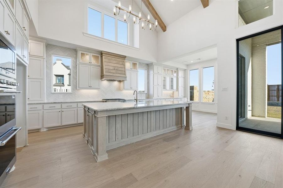 Furnished interior view inside a new home in Mosaic: 70ft. lots, Celina (Image 7).