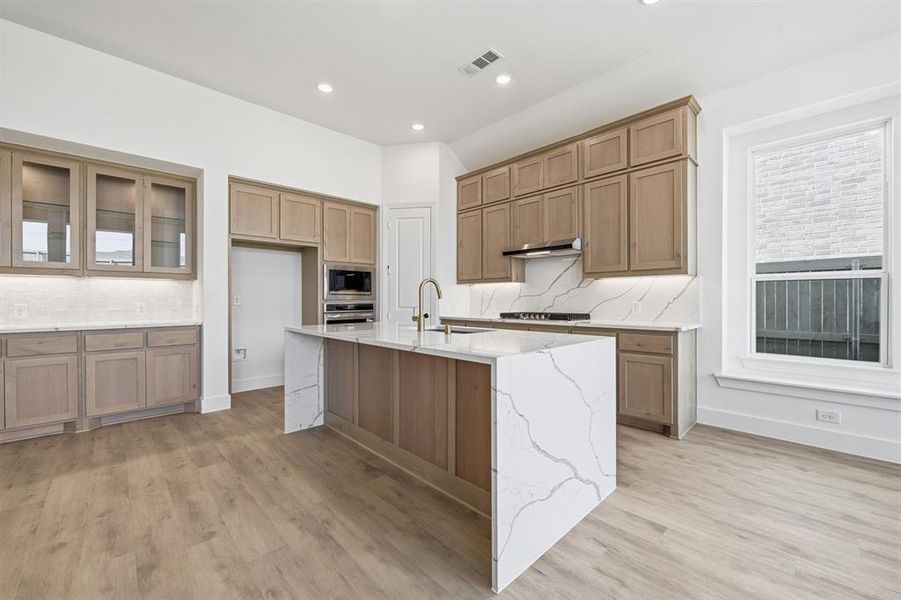 Furnished interior view inside a new home in Pecan Square, Northlake (Image 10).