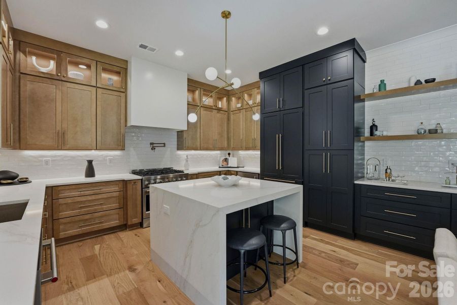 Furnished interior view inside a new home in , Charlotte (Image 16).